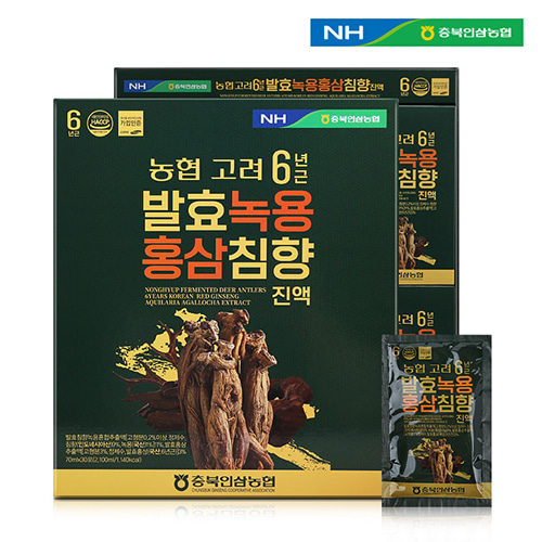 충북인삼농협 발효녹용홍삼침향진액