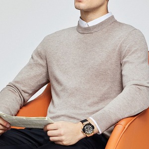 [2장세트] 남성 베이직 스웨터 니트 티셔츠